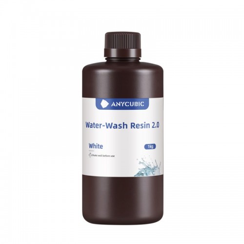 Фотополимерная смола для 3D-печати Anycubic Water-Wash Resin 2.0 SSX2WH-10 (белый)