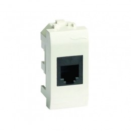 Телефонная розетка RJ12 DKC серия Brava 76120B