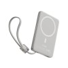 Портативный внешний аккумулятор Baseus PicoGo AM41 Slim Magnetic Power Bank 10000mAh 27W Titanium