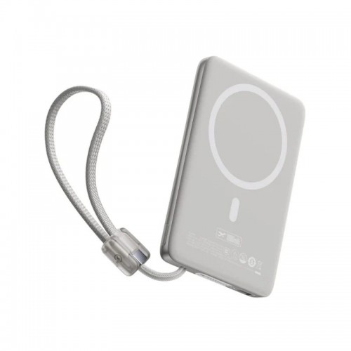 Портативный внешний аккумулятор Baseus PicoGo AM41 Slim Magnetic Power Bank 10000mAh 27W Titanium