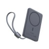 Портативный внешний аккумулятор Baseus PicoGo AM41 Slim Magnetic Power Bank 10000mAh 27W Space Grey