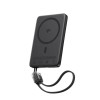 Портативный внешний аккумулятор Baseus PicoGo AM41 Slim Magnetic Power Bank 10000mAh 27W Black