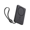 Портативный внешний аккумулятор Baseus PicoGo AM41 Slim Magnetic Power Bank 10000mAh 27W Black