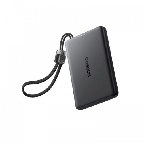 Портативный внешний аккумулятор Baseus PicoGo AM41 Slim Magnetic Power Bank 10000mAh 27W Black