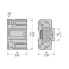 ПЛК М172 SE TM172ODM18R M172 дисплей 18 I/O 2 MODBUS