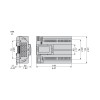 ПЛК М172 SE TM172PDG42RI M172 дисплей 42 I/O ETH 2 RS485
