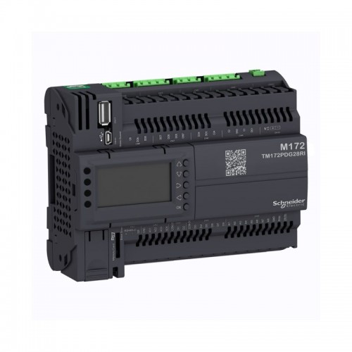 ПЛК М172 SE TM172PDG28RI M172 дисплей 28 I/O ETH 2 RS485