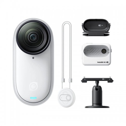 Экшн-камера Insta360 GO 3S Standard Bundle 128 Gb Arctic White