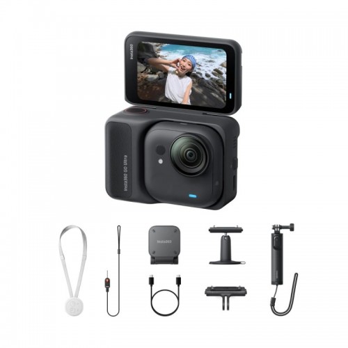 Экшн-камера Insta360 GO Ultra Creator Bundle Midnight Black