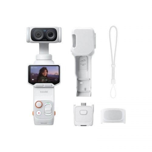 Экшн-камера Insta360 Luna Ultra Standard Bundle Stellar White