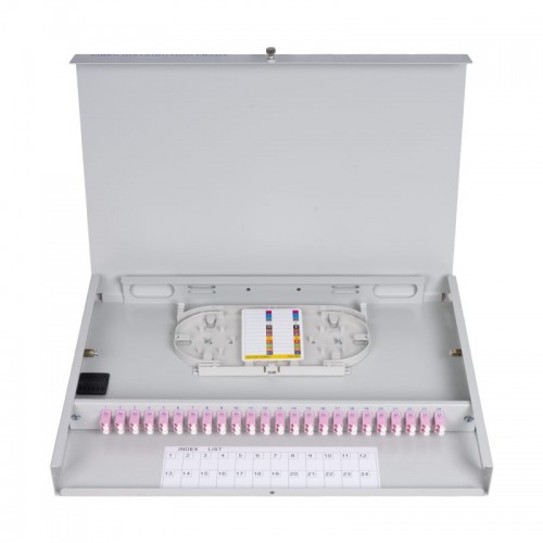 Оптический кросс А-Оптик АО-2403 укомплектованный LC/UPC Duplex MM OM4