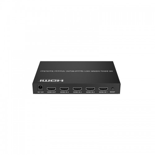 Переключатель HDMI Lenkeng LKV401MV-4K60Hz-V2.0 (4K@60Hz, 4x1)