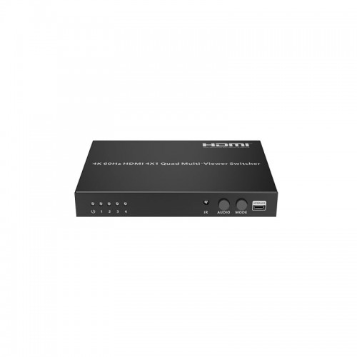 Переключатель HDMI Lenkeng LKV401MV-4K60Hz-V2.0 (4K@60Hz, 4x1)