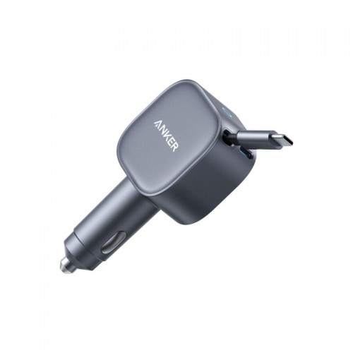 Автомобильное зарядное устройство Anker Nano Car Charger (75W, USB-C Port, Built) (A2738HA2) Черный