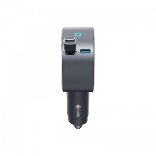 Автомобильное зарядное устройство Anker Nano Car Charger (75W, USB-C Port, Built) (A2738HA2) Черный