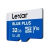 Карта памяти Lexar Blue plus LMSBLPL032G-BNANG 32GB + адаптер