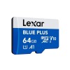 Карта памяти Lexar Blue plus LMSBLPL064G-BNANG 64GB + адаптер