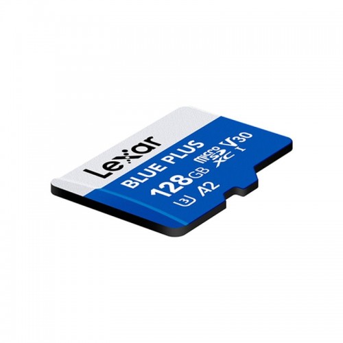 Карта памяти Lexar Blue plus LMSBLPL128G-BNANG 128GB + адаптер