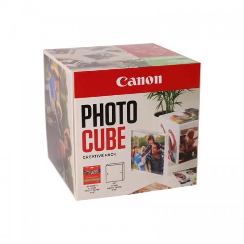 Глянцевая фотобумага Canon Photo Cube WH/GR PP-201 Plus Glossy II 5х5 40 шт.