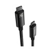 Интерфейсный кабель Baseus Tungsten Gold Air Fast Charging Data Cable USB-C to USB-C 240W 2 m Black