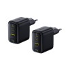 Адаптер питания Baseus EnerFill FE22 Fast Charger 2C+U 70W EU Cosmic Black