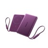 Портативный внешний аккумулятор Baseus PicoGo AM52 Qi2.2 10000mAh 45W Built-in Cable Dark Cherry