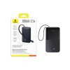 Портативный внешний аккумулятор Baseus FC51 Bipow 2 Pro CCC 10000mAh 22.5W Cable Black