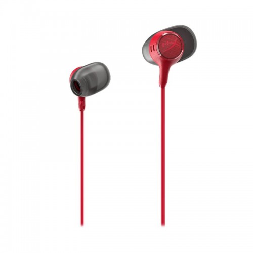 Наушники с микрофоном HyperX Cloud Earbuds III Red