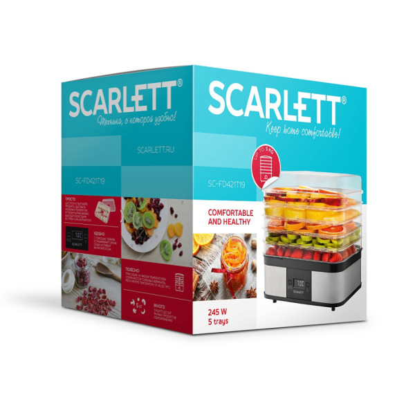 Сушилка для овощей и фруктов Scarlett SC-FD421T19