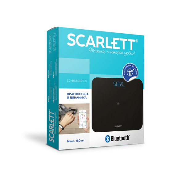 Напольные весы диагностические Scarlett SC-BS33ED100
