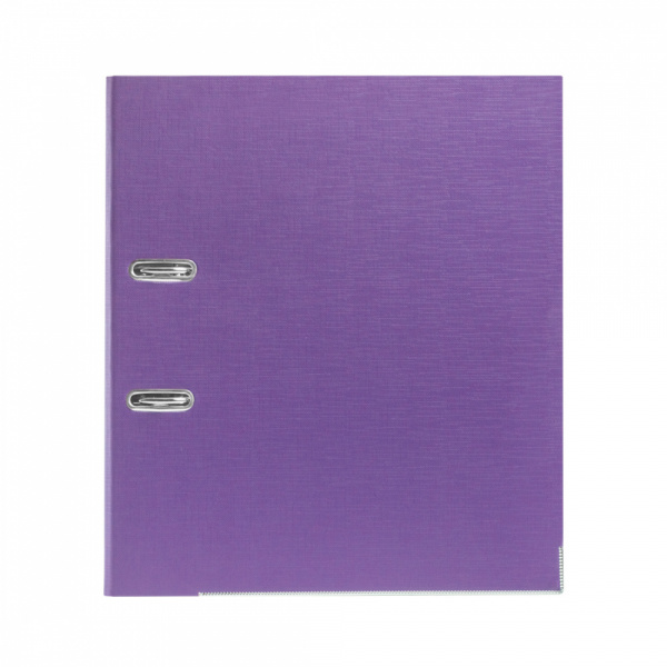 Папка–регистратор Deluxe с арочным механизмом, Office 3-PE1 (3" PURPLE), А4, 70 мм, фиолетовый