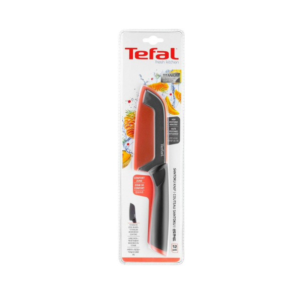 Нож сантоку Tefal Fresh Kitchen K1220104 12 см