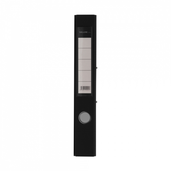 Папка–регистратор Deluxe с арочным механизмом, Office 2-BK19 (2" BLACK), А4, 50 мм, чёрный