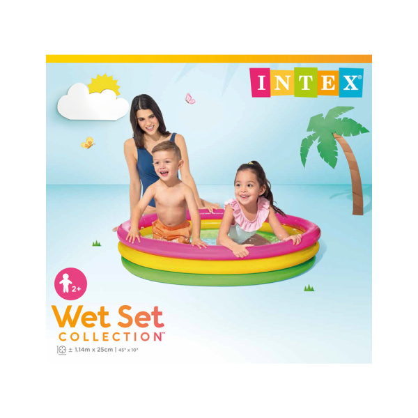 Надувной бассейн детский Intex 57412NP